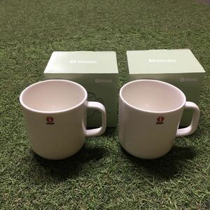 GX1969 iittala イッタラ raami ラーミ 366416 マグカップ 330ml コップ 食器 2点まとめ ホワイト カトラリー 未使用 保管品 マグ