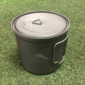 GX1690 TOAKS トークス チタン製ポット 1100ml POT-1100 アウトドア 調理器具 ポット キャンプ 未使用 保管品 アウトドア製品の画像2