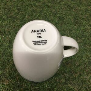 GX1833 ARABIA アラビア 24h PIENNAR ピエンナル 100974 ボウル 18cm 100978 マグカップ 340ml 皿 器 コップ 4点まとめ 未使用 保管品 食器の画像7