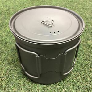 GX1694 TOAKS トークス チタン製ポット 1100ml POT-1100 アウトドア 調理器具 ポット キャンプ 箱傷有 未使用 保管品 アウトドア製品の画像3