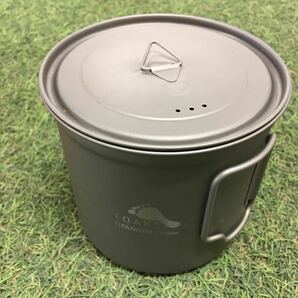 GX1695 TOAKS トークス チタン製ポット 1100ml POT-1100 アウトドア 調理器具 ポット キャンプ 未使用 保管品 アウトドア製品の画像2