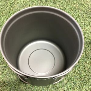 GX4255 TOAKS トークス チタン製ポット 1100ml POT-1100 アウトドア 調理器具 ポット キャンプ 未使用 保管品 アウトドア製品の画像4