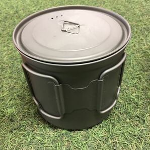 GX4256 TOAKS トークス チタン製ポット 1100ml POT-1100 アウトドア 調理器具 ポット キャンプ 未使用 保管品 アウトドア製品の画像3