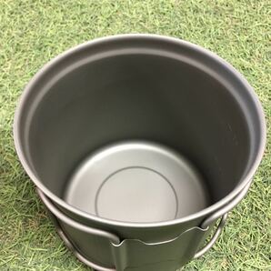 GX4263 TOAKS トークス チタン製ポット 1100ml POT-1100 アウトドア 調理器具 ポット キャンプ 未使用 保管品 アウトドア製品の画像4