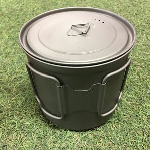 GX4268 TOAKS トークス チタン製ポット 1100ml POT-1100 アウトドア 調理器具 ポット キャンプ 未使用 保管品 アウトドア製品の画像3