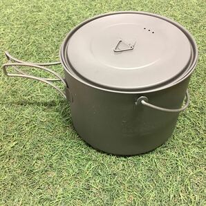 GX4273 TOAKS トークス チタン製ポット 1600ml POT-1600-BH アウトドア 調理器具 ポット キャンプ 未使用 保管品 アウトドア製品の画像2