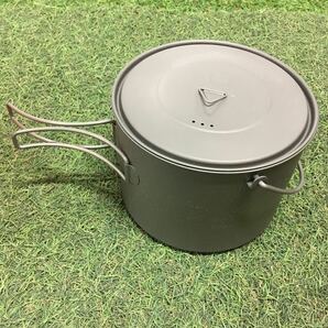 GX4274 TOAKS トークス チタン製ポット 1600ml POT-1600-BH アウトドア 調理器具 ポット キャンプ 未使用 保管品 アウトドア製品の画像2