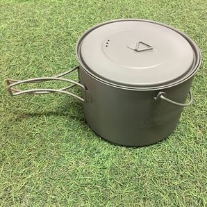 GX4277 TOAKS トークス チタン製ポット 1600ml POT-1600-BH アウトドア 調理器具 ポット キャンプ 未使用 保管品 アウトドア製品の画像2