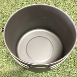 GX4280 TOAKS トークス チタン製ポット 1600ml POT-1600-BH アウトドア 調理器具 ポット キャンプ 未使用 保管品 アウトドア製品の画像3