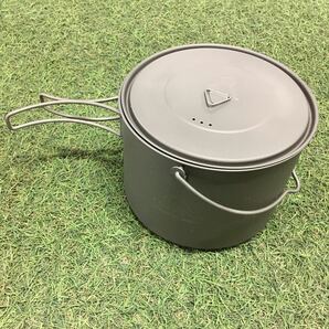 GX4288 TOAKS トークス チタン製ポット 1600ml POT-1600-BH アウトドア 調理器具 ポット キャンプ 未使用 保管品 アウトドア製品の画像4