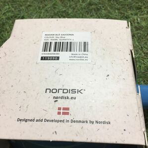 GX1787 NORDISK ノルディスク 119090 マダムブロー ソースパン 900ml スカイ キャンプ アウトドア 北欧 未使用 保管品 アウトドア用品の画像5