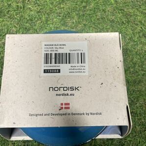 GX5319 NORDISK ノルディスク 119088 マダムブローボウル 800mL 210gスカイ 3 キャンプ アウトドア 北欧 未使用 保管品 アウトドア用品の画像2