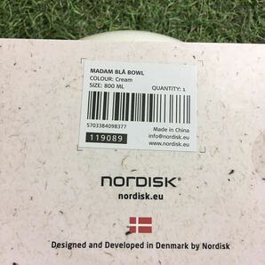 GX4698 NORDISK ノルディスク 119089 マダムブロー ボウル 800ml クリーム キャンプ アウトドア 北欧 未使用 保管品 アウトドア用品の画像6