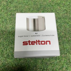 GX7002 stelton ステルトン AJ シリンダーライン シュガーボウル 調味料 砂糖 未使用 展示品 シュガーボールの画像4