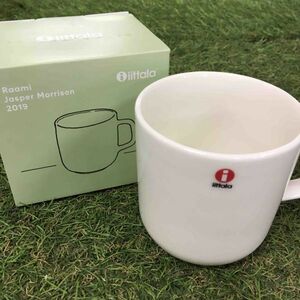 GX2281 iittala イッタラ マグカップ ラーミ 366416 330ml ホワイト マグ 食器 コップ 未使用 保管品 マグ