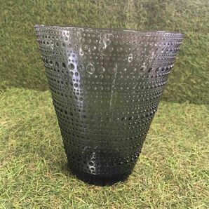 GX2297 iittala イッタラ カステヘルミ 366062 15.5cm グレイ 花瓶 インテリア 雑貨 未使用 保管品 花瓶の画像2