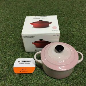 GX2098 LE CREUSET ル・クルーゼ ミニココット ロンド 10cm 250ml シェルピンク 料理 キッチン用品 ココット 未使用 保管品 食器