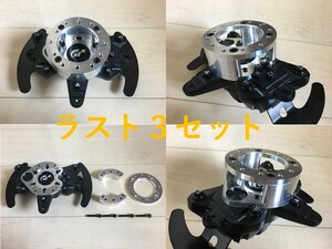 スラストマスターT300RS 実車ハンドル取付アダプター アルミ製　MOMO&ナルディ用　検索　アセットコルサ PS5 グランツーリスモ GT7