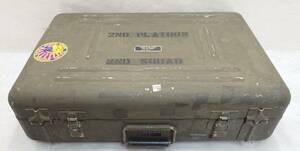 米軍？ 金属 ミリタリーケースのみ 防水防湿 CASE CARRYING, WATER-VAPOR PROOF FSN 6665-253-5506