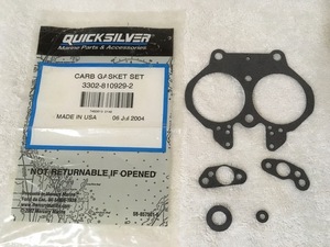 ＜訳あり＞マーキュリー キャブレター ガスケット セット Mercury Quicksilver 3302-810929-2 Carb Gasket Set ／シーレイ SeaRay