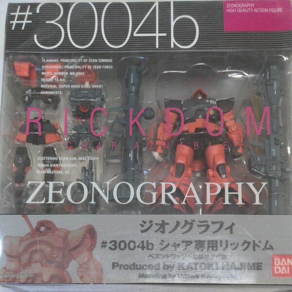 ZEONOGRAPHY シャア専用リックドム／ペズンドワッジ（未開封品)