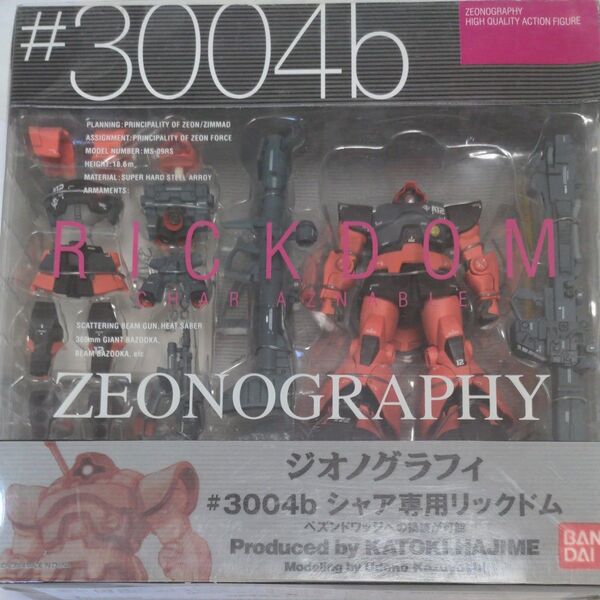 ZEONOGRAPHY シャア専用リックドム/ペズンドワッジ(未開封品)