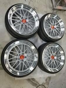 美品　BBS LM 20インチ　LM253　LM254　8.5J　+30　2本　9.5　+30　2本　5-114.3　DS-SLD 使用わずかです