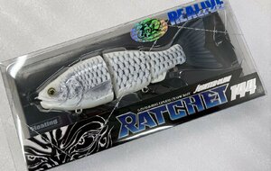 GAN CRAFT ジョインテッドクロー ラチェット 144 FAINT GLOW SHAD[REALIVE/特別色]