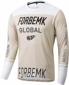 ほぼ新品　FORBEMK マウンテンバイクTシャツ 自転車　ウェア　アンダーシャツ　2XL 長袖 トレーニング
