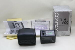  Contax / CONTAX TLA200 black single unit . luminescence verification did 