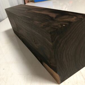 黒檀ブロック　美杢美品　340×109×74 60サイズ 
