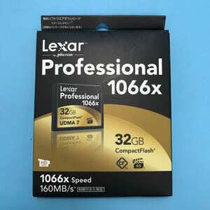 ク) [未開封] Lexar レキサー コンパクトフラッシュ 32GB CompactFlash Professional 1066x 管理M 送料185円