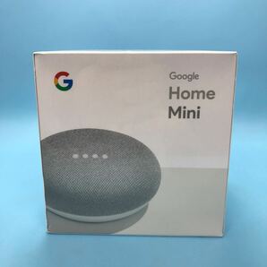 サ) [未使用] スマートスピーカー Google Home Mini チョーク グーグルホーム ホームミニ GA00210-JP 管理Mの画像1