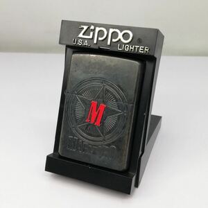 レ)[未使用] Zippo ジッポー Marlboro マルボロ スターコンパス 古美仕上げ 2000年製 オイルライター 喫煙具 ケース付 管理Y 送料520円