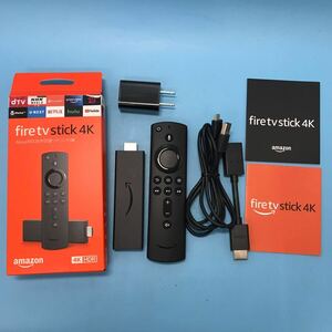 サ) [動作確認済み] Amazon Fire stick 4K 第一世代 アマゾンファイアー TV Alexa対応音声認識リモコン E9L29Y 管理M