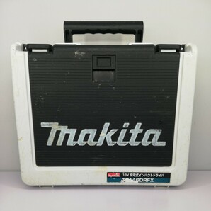 makita 充電式インパクトドライバ TD146DRFX マキタ 電動工具 中古 純正バッテリー2個 動作品 管理Y 18V ３.0Ahの画像8