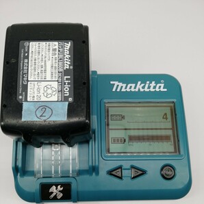 サ) makita マキタ 充電式インパクトドライバ TD172DRGX 電動工具 18V TD172 中古 純正バッテリ2個 管理K ブラック 黒の画像6