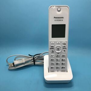 サ) 通電確認のみ Panasonic パナソニック 増設子機 電話機 子機のみ ホワイト KX-FKD404-W PNLC1058管理M