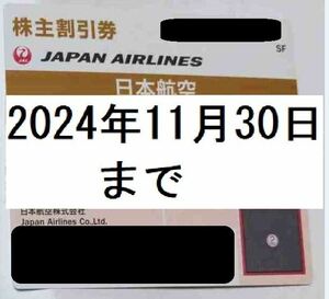 JAL 日本航空 株主優待券 即決 コード対応 送料不要　A