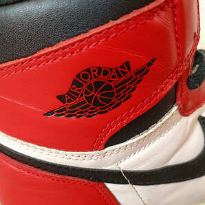 エアジョーダン1 94年復刻 ナイキ NIKE AIR JORDAN1 シカゴ chicago マイケルジョーダン ゴツナイキ 風車 SLAM DUNK スラムダンク AJ1の画像6