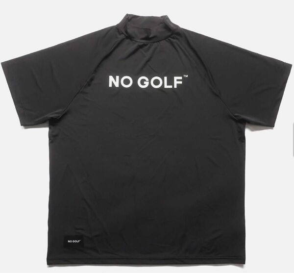 no golfモックネックシャツ L