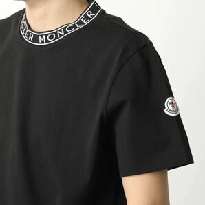 ★現行モデル★ 最新作 MONCLER 半袖Tシャツ Ｍ モンクレール ブラック ワッペン 国内正規品 完売 入手困難の画像1