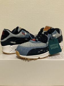 【新品・国内正規品】NIKE × Levi's AIR MAX 90 US10 (28cm) NIKE BY YOU デニム リーバイス