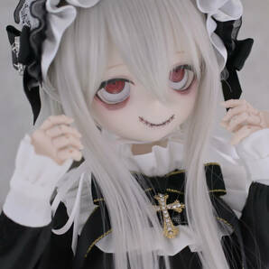 DDH-01 カスタムヘッド(SW肌)＋デカールレジンアイ MDD【TUSK】の画像5