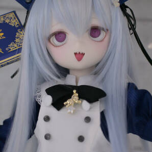 DDH-01 開口カスタムヘッド(SW肌)＋デカールレジンアイ＋ウィッグ MDD【TUSK】の画像4