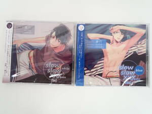 BS1177/【未開封】 CD/slow slow XXX... 2nd Blue・White 2枚セット/茶介