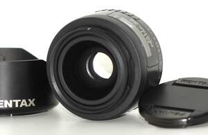 * finest quality goods * PENTAX Pentax SMC PENTAX-FA 35mm F2 AL rom and rear (before and after) cap with a hood .#P140