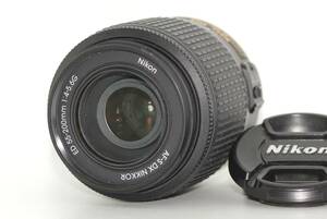 ★美品★ NIKON ニコン AF-S DX NIKKOR 55-200ｍｍ F4-5.6G ED 前後キャップ付属 #N386