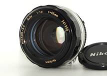 ★良品★ NIKON ニコン NIKKOR-S・C Auto 55mm F1.2 前後キャップ付属 #N369_画像1