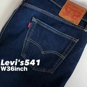 ★☆W36inch-91.44cm☆★Levi's541 Damage/Beauty→魅力！★☆Athletic Tapered Style☆★